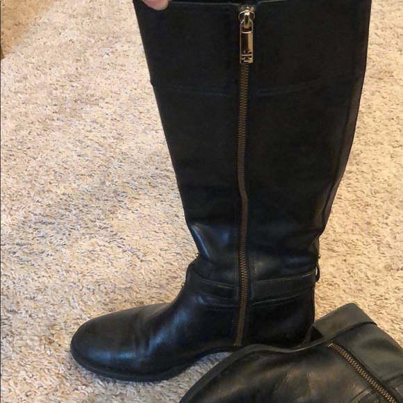 Tory Burch black leather boots - Picture 4 of 6